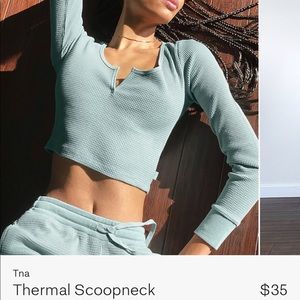 Aritzia Tna crop top